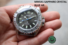 Load image into Gallery viewer, MM541 - SKX007 SRPD Double Dome Sapphire Crystal - Flush Stepside
