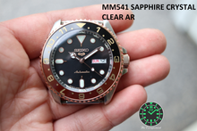 Load image into Gallery viewer, MM541 - SKX007 SRPD Double Dome Sapphire Crystal - Flush Stepside
